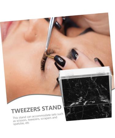 Mikinona Storage Rack Eyelash Stand Beauty Holder Acrylic Rack Eyelash Rack Holder for Display Eyebrow Holder 14.5x4.5cm - Buy Online on SooperMarket.com