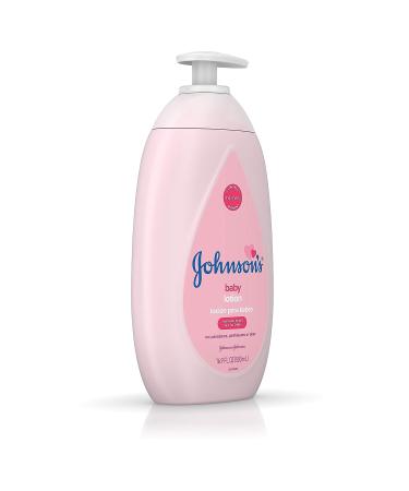 Johnson's Pink Baby Lotion with Coconut Oil 16.9 fl. oz - Hypoallergenic Moisturizing Formula - Buy Online on SooperMarket.com
