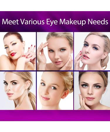 EARLLER Magnetic Eyelashes & Eyeliner Kit - 7 Pairs Natural Look False Lashes, Reusable 3D & 5D Set - No Glue, Easy Application - Buy Online on SooperMarket.com