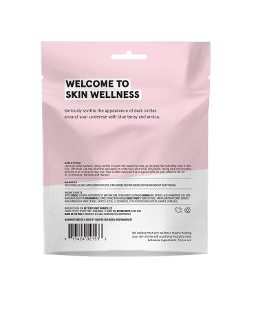 Acure Seriously Soothing Under Eye Hydrogels - Vegan, Soothes Dark Circles, Blue Tansy & Arnica | 0.24 Fl Oz (Pack of 1) - Buy Online on SooperMarket.com