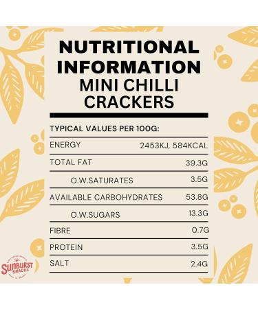 Sunburst Sweet & Spicy Chilli Rice Crackers 500g - GMO Free, Recyclable Pouch - Buy Online on SooperMarket.com