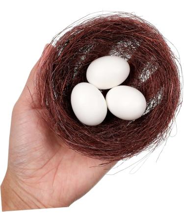 Besportble 100 Stk Simulated Vogel-Nest - Handgemachte Vogelh user f r M rcheng rten Rustikales Wohnambiente & kologisches Osternest aus Hanfseide - Buy Online on SooperMarket.com