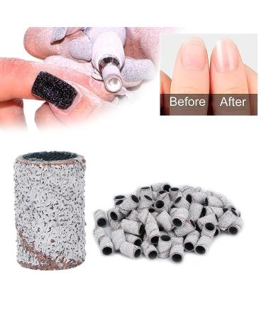 Nail Sanding Circle Bands Nail Art Sanding Bands Pedicure Polishing File 100 Pieces Manicure Sanding Bands Nail Drill Bits Accessories Nail Drill Remove Dead Skin (80#) - Buy Online on SooperMarket.com