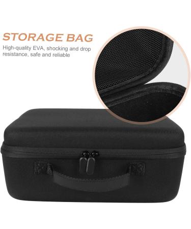FOYTOKI 2 Pcs Hair Dryer Storage Bag Curl Blow Dryer Portable Hair Dryer Bag Barber Clipper Case Black Eva - Buy Online on SooperMarket.com