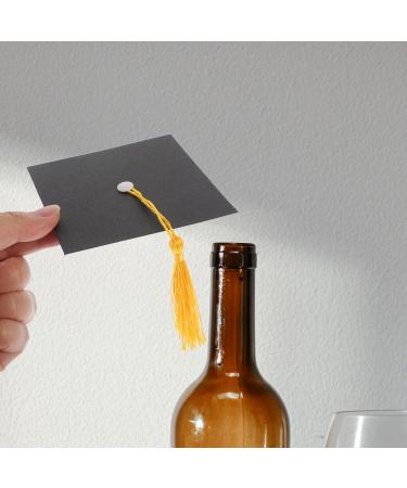 Alipis Graduation Cupcake Toppers 2024 Graduation Cap Cake Topper Class of 2024 Grad Cap Cupcake Pick Congrat Centerpiece Stick for 2024 Graduation Party Cake Decoration Black 30pcs - Buy Online on SooperMarket.com