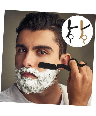 Beavorty Ergonomic Barber Razor & Hair Trimmer - Rustproof Steel Hairdresser Tools for Precise Grooming - Manual & Electric Options Available - Buy Online on SooperMarket.com