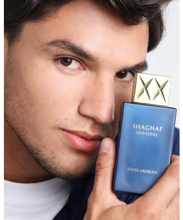 Swiss Arabian Shaghaf Oud Azraq Limited Edition - Luxury Products From Dubai - Long Lasting and Addictive EDP Spray Fragrance - Seductive Signature Aroma - Luxurious Scent of Arabia - 2.5 oz - Buy Online on SooperMarket.com