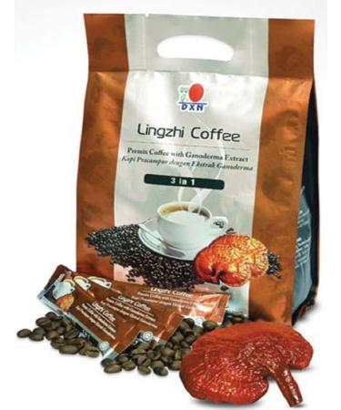 DXN Lingzhi 3 in 1 Coffee Ganoderma 40 Sachets - Unflavored | Pack of 2 - Buy Online on SooperMarket.com