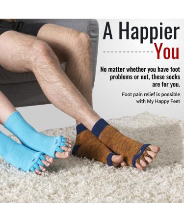 Original Foot Alignment Socks - Unisex Adult - Modern Light Gray - Size M - Buy Online on SooperMarket.com