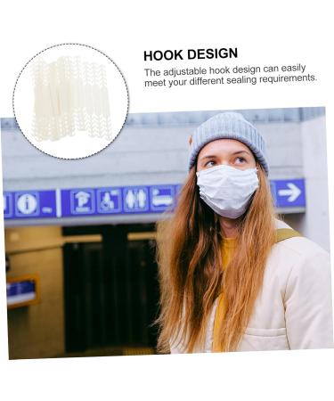 20 Pack Gatuida Wicking Hooks - Adjustable Mask Ear Strap Extenders for Comfortable Fit | Face Cover Rope Extensions - Buy Online on SooperMarket.com