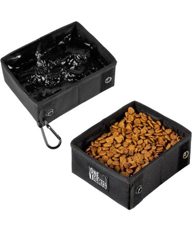 Oneigris Foldable Dog Bowl 1.4L | Travel Drinking Bowl for Dogs | Perfect for Training & Outdoor Activities | Eco-Friendly Reusable Packaging - Buy Online on SooperMarket.com