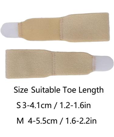 2pcs Soft Hammer Toe Straightener with Adjustable Strap - Claw Toe Corrector for Bent Toe (Medium) - Buy Online on SooperMarket.com