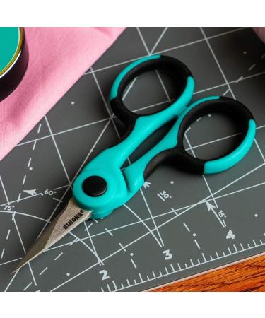 SINGER 00557 4-1/2-Inch ProSeries Detail Scissors with Nano Tip  Teal - Buy Online on SooperMarket.com