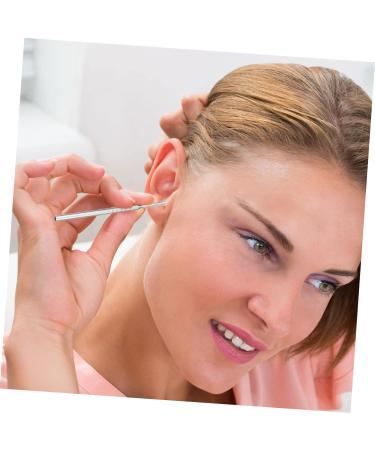 2 Sets Stainless Steel Ear Cleaning Kit - Ear Pick, Spatula, Spiral Spoon, Earwax Removal Tools - Buy Online on SooperMarket.com