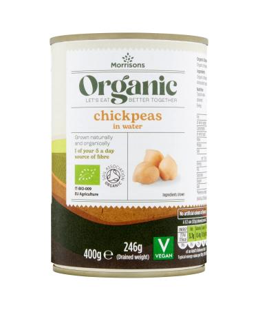 Morrisons Organic Chickpeas 246 g