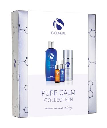 iS CLINICAL Pure Calm Collection Calming Skincare full Regime Collection Gift Set Perfect for red or irritated skin