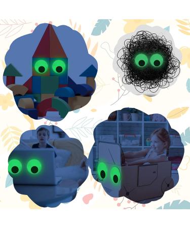 4PCS 5.9 Glow in The Dark Giant Googly Eyes - Self Adhesive Luminous Craft Decoration - Buy Online on SooperMarket.com