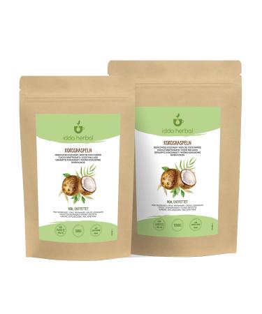 Buy 1kg Unsweetened Dried Coconut Flakes - 100% Natural Pure & Vegan - International Shipping Available - Buy Online on SooperMarket.com