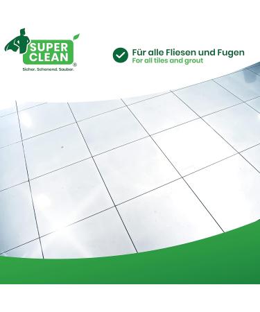 Super Clean Tile & Joint Cleaner 500ml | Eco-Friendly Solution for All Tile Types - Buy Online on SooperMarket.com