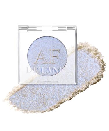 Highlighter Makeup Palette Long Lasting New Formula Dazzling Blue-Purple Shimmer Sheer Base Ideal for Face and Body Contour and Cheek Highlight (#05) Blue-Purple Dazzling Shimmer #5 Blue - Purple