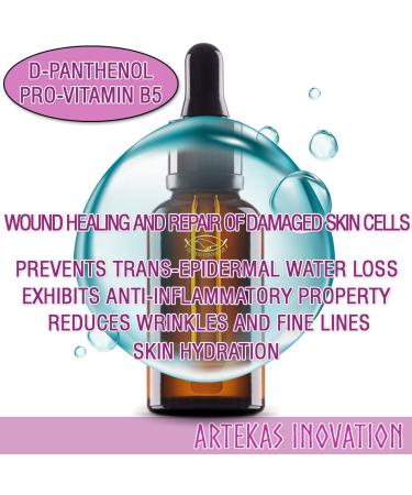 D-Panthenol Concentrate 76.9% - Professional Grade Pro-Vitamin B5 for Skin, Hair, Nails - 30g | 1oz - Buy Online on SooperMarket.com