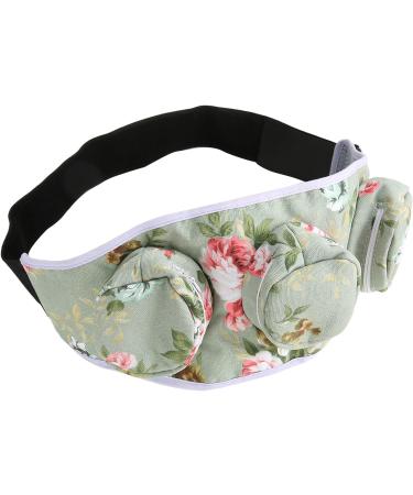 Smoke-Free Moxibustion Pocket - Portable Moxa Cone Cover for Waist Belly & Shoulder Treatment | Eco-Friendly Green Fabric - Buy Online on SooperMarket.com