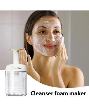 Toseky Foam Maker | Rotating Type Skincare Foam Maker - Detachable Facial Cleansing Tools for Travel Household Fine Foam Deep Cleansing White - Buy Online on SooperMarket.com