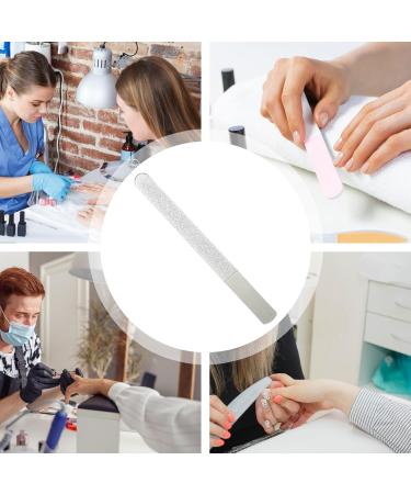 DASHIELL Stainless Steel Nail File - Stainless Steel Finger Nail File Toenail File for Natural Nails Pedicure Tool Nail Care for Home Salon or Travel Use A-12 short - Buy Online on SooperMarket.com