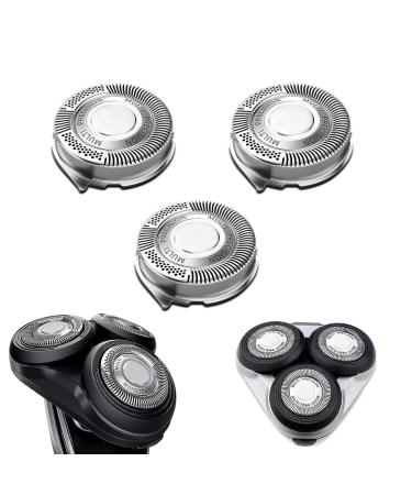 SH50/52 Replacement Heads for Philips Norelco Series 5000 Electric Shavers Compatible with S5000 S5100 S5500 Series 3 pack