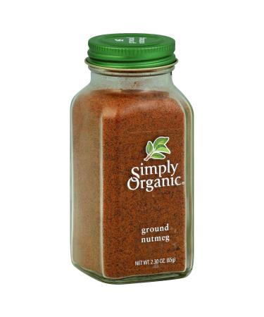 Simply Organic Nutmeg - Organic - Ground - 2.3 Oz