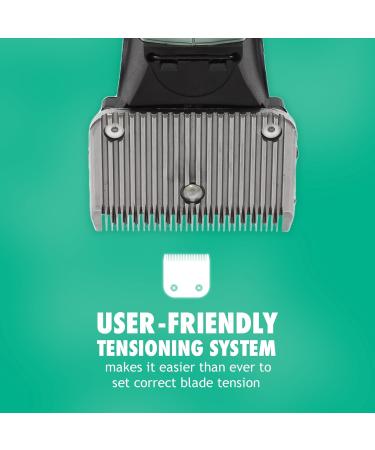 Lister Star Horse Clipper - Green Professional Animal Clipper Clippers for Horses & Cattle Farm Supplies Lightweight Low Vibration Corded 5m Cable Medium Duty Clipping 240 Volts Green with Hard Case - Buy Online on SooperMarket.com