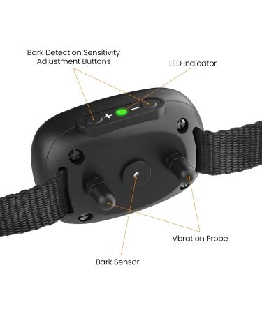 PcEoTllar Small Dog Bark Collar - Humane Anti Barking Device with 7 Levels Vibration & Beep Modes - Buy Online on SooperMarket.com