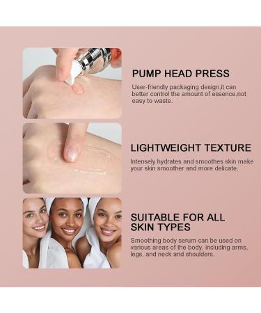 Smoothing Body Serum for Wrinkles - Anti-Aging Firming & Skin Tightening - Collagen & Vitamin E Infused | 100ml for Silky Smooth Skin - Buy Online on SooperMarket.com