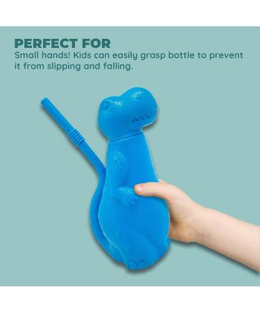 Brite Concepts Dinosaur Sippy Cup Bottle for Kids - 6 oz Capacity (Colors Vary) - Buy Online on SooperMarket.com