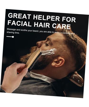 Shop Angoily 3-St Bartbrush Combs for Men | Wild Boar Bristle Beard & Hair Care Tools - Buy Online on SooperMarket.com