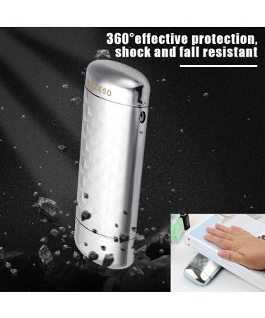 2 Pcs Aluminum Lattice Glasses Case for Small Frame - Silver - Buy Online on SooperMarket.com