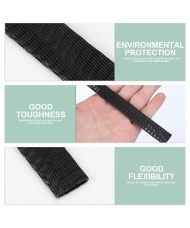 Frcolor 50pcs Makeup Brush Mesh Cover - Protective Net Sleeve Guards for Cosmetics (Black) | International Shipping - Buy Online on SooperMarket.com
