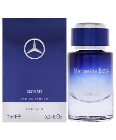 Mercedes-Benz For Men Ultimate - Eau de Parfum for Men - Long Lasting Mens Cologne - Amber Patchouli Cologne for Men - Perfume for Men - 0.24 oz 0.24 Fl Oz (Pack of 1)