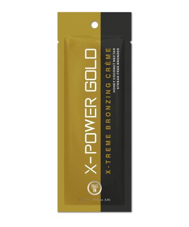 Power Tan X-Power GOLD Bronzing Non Tingle Sunbed Accelerator Cream 20ml Sachet