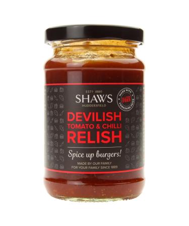 Shaws Devilish Chili & Tomato Relish 300g