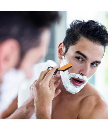 Premium Incaled Razor Puzzle Game Stainless Steel Straight Edge Mustache Cleaner for Camping Travel and Salons Black Gold Edition - Buy Online on SooperMarket.com
