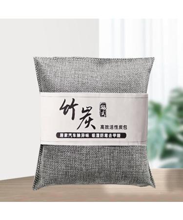 Yajexun Charcoal Air Purification Bags - Fresh Auto-Air Cleaning & Moisture Absorbing for Wardrobes Bedrooms & Cabinets - Gray - Buy Online on SooperMarket.com