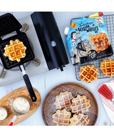 Le Fantastique Belgian Waffle Mix With Sugar Pearl. By FarinâUP  Non-GMO  just add milk & butter - 21.16 oz  Makes 16 Waffles - Buy Online on SooperMarket.com