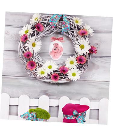 Alipis 2pcs Easter Eggs Hanging Easter Egg Ornament Easter Party Egg Decoration Easter Party Decorations Plastic Hamper Hanging Egg Decor Easter Party Hanging Decor Spot Props Foam Pink 8x5.7cm - Buy Online on SooperMarket.com