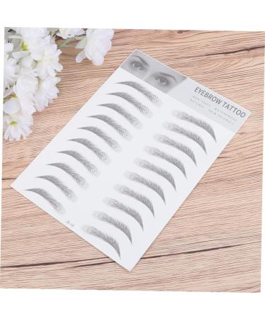 Angoily 2pcs 3d Eyebrow Stickers 6d Template Eyebrow Shape - Buy Online on SooperMarket.com