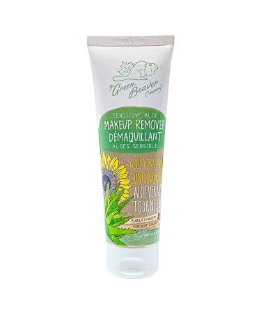 Green Beaver Aloe Makeup Remover for Sensitive Skin, Daily Remover, All Natural Aloe Vera Formula,120 ml Natural Makeup Remover