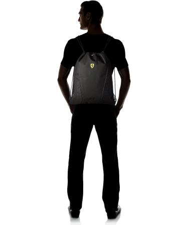 PUMA Men's Ferrari Replica Gym Sack Bag - Black | One Size - Buy Online on SooperMarket.com