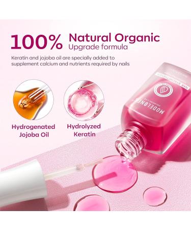 Modelones Nail Strengthener for Thin Nails and Growth Treatment Repair Damaged Nails Hardener Extra Strong Nail Care Quick Dry Base Coat Nail Polish 0.5 oz 1-Pack - Buy Online on SooperMarket.com