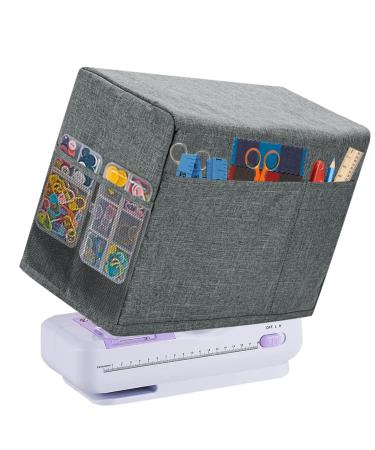 Boczif Sewing Machine Cover  Protective Cover with Essentials Storage Pockets and Side Handle  Sewing Machine Cover Dust Cover Compatible with Most Standard Singer Brother Machines and Accessories