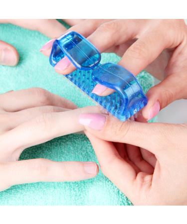 4-Piece Large Multicolor Handle Nail Brush Set for Effective Nail Cleaning - Buy Online on SooperMarket.com